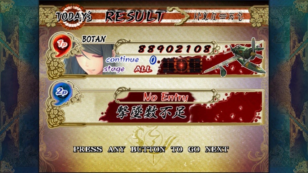 Meine finale Score: 88 Millionen (meh), alle Stages, 0 Continues