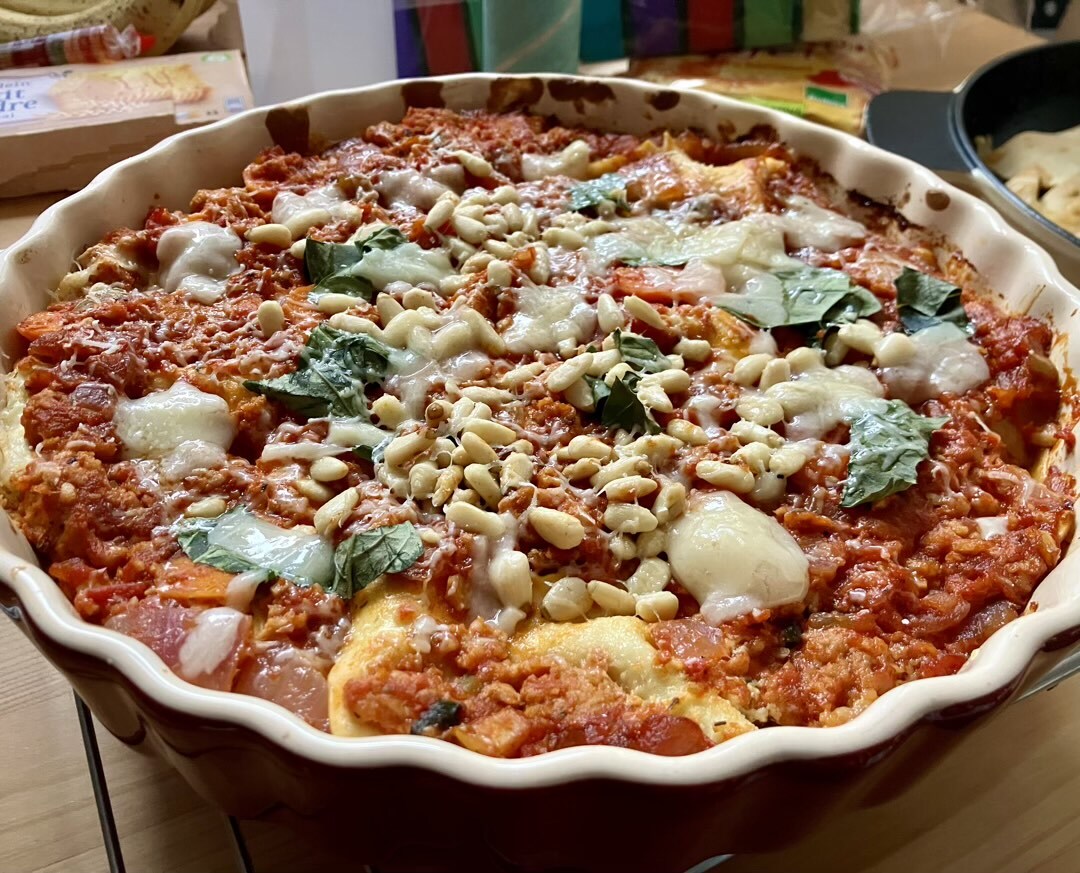 Eine sehr schöne Lasagne