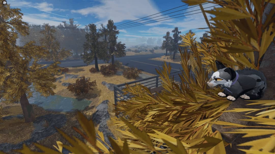 Ein Katze in einem Baum im Spiel Warrior Cats