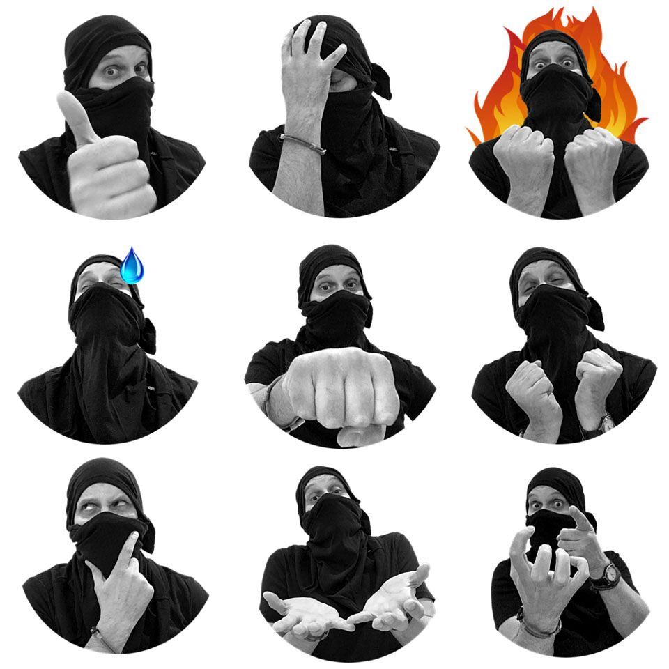 Ein sehr hübscher Ninja